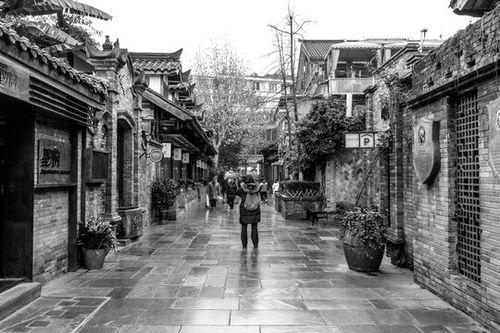 市井生活图片,街头巷尾的生动画卷